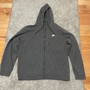 Dark Grey Men’s Nike Hoodie Zip-Up